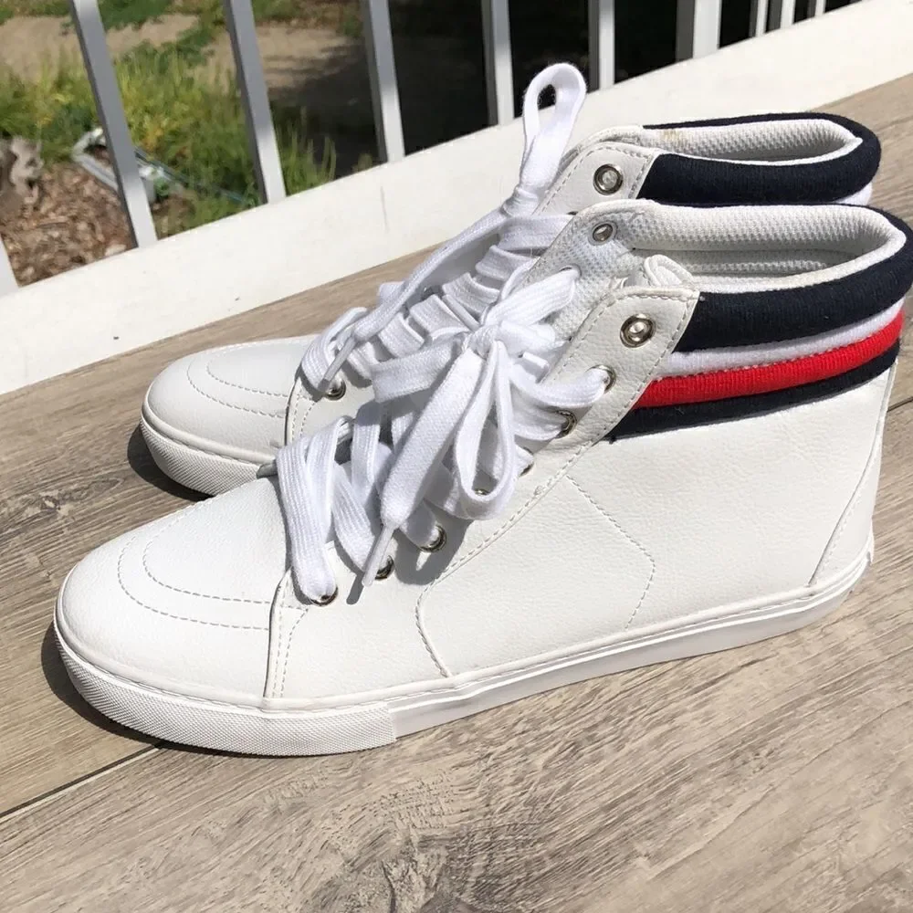 Tommy Hilfiger lace up sneakers shoes - Picture 3 of 6